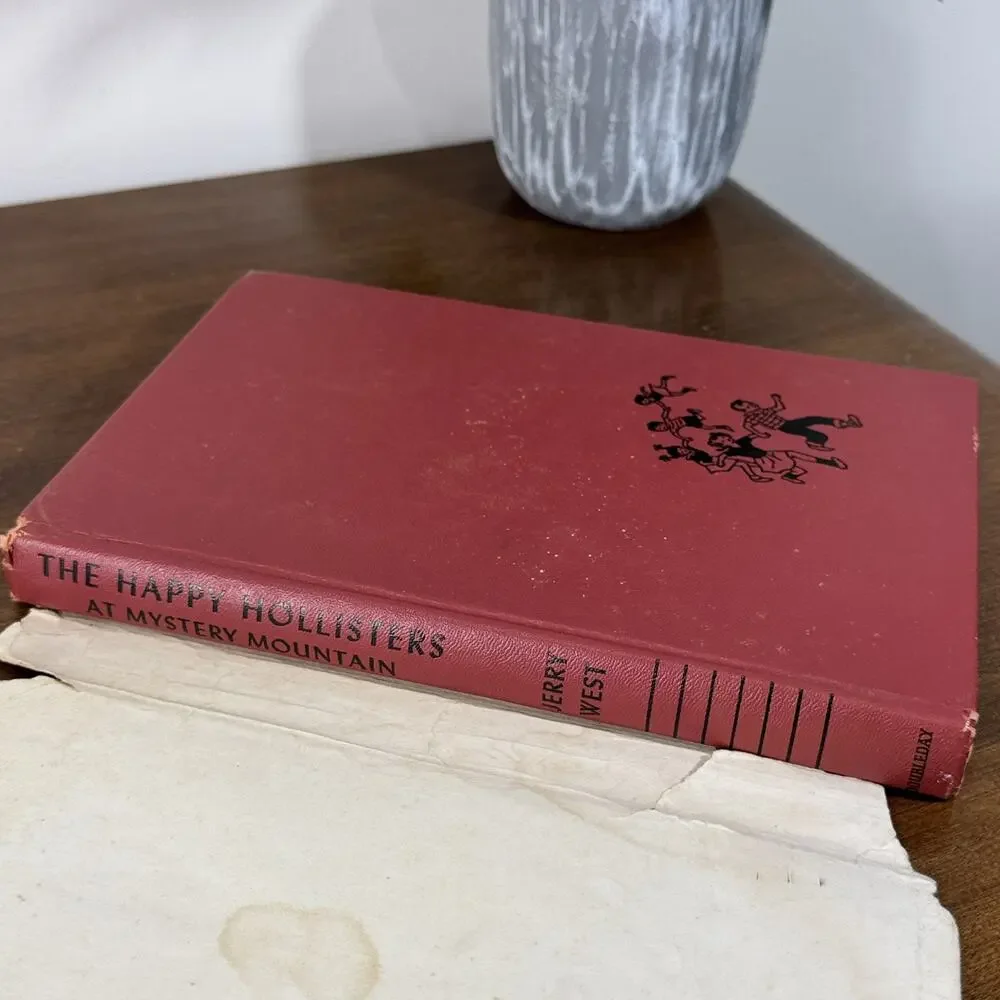 The Happy Hollisters at Mystery Mountain Jerry West 1954 Hardcover w/ Dust